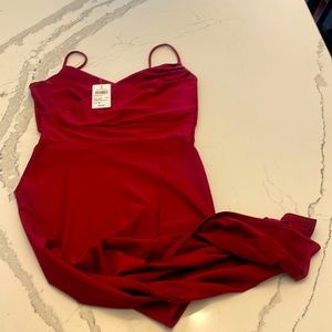 Windsor Burgandy Dress, small. Discounted shipping! Worn once!